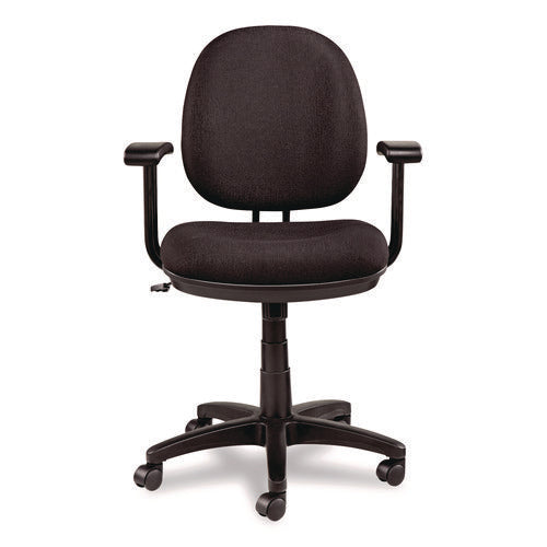 Image of Alera® Alera Interval Series Swivel/tilt Task Chair, Supports Up To 275 Lb, 18.42" To 23.46" Seat Height, Black