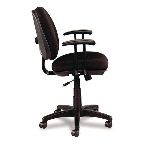 Image of Alera® Alera Interval Series Swivel/tilt Task Chair, Supports Up To 275 Lb, 18.42" To 23.46" Seat Height, Black