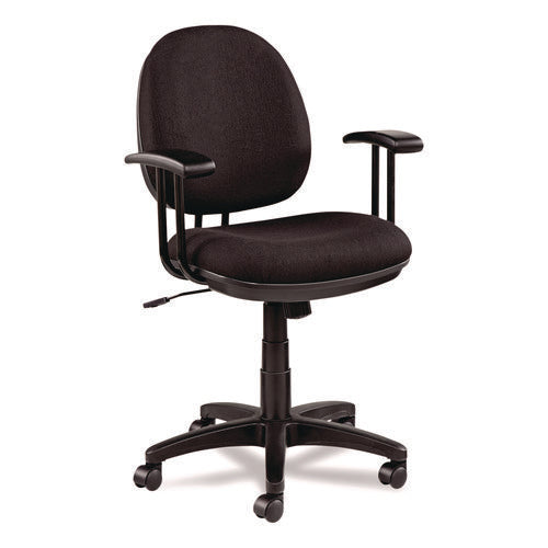 Image of Alera® Alera Interval Series Swivel/tilt Task Chair, Supports Up To 275 Lb, 18.42" To 23.46" Seat Height, Black