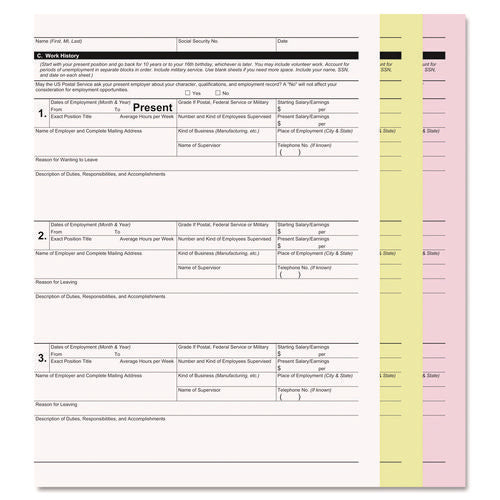 Image of Iconex Digital Carbonless Paper, 3-Part, 8.5 X 11, White/canary/pink, 835/carton