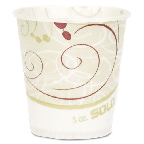 Image of SOLO® Symphony Design Paper Water Cups, 5 oz, 100/Bag, 30 Bags/Carton