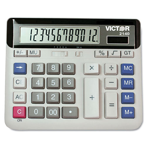 Image of Victor® 2140 Desktop Business Calculator, 12-Digit Lcd