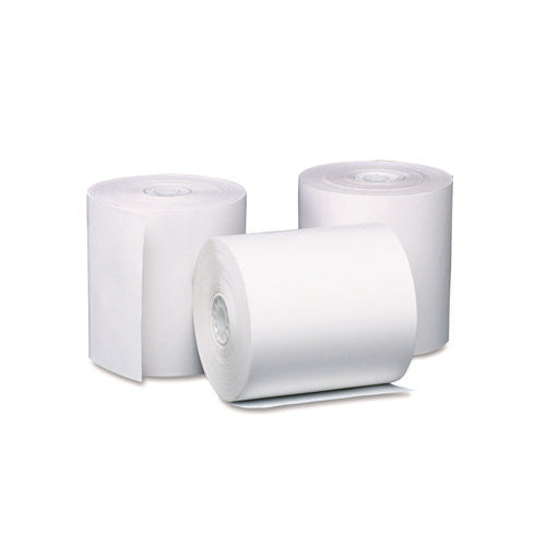 Image of Iconex Direct Thermal Printing Thermal Paper Rolls, 3.13" X 119 Ft, White, 50/carton