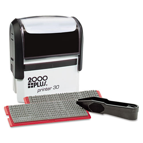 Image of COSCO 2000PLUS® Create-A-Stamp One-Color Address Kit, Custom Message, Black