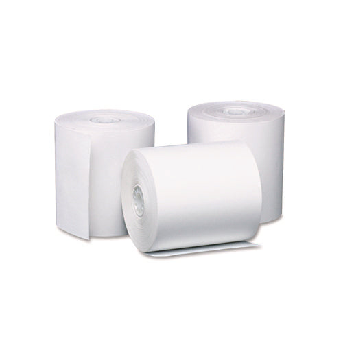Image of Iconex Direct Thermal Printing Thermal Paper Rolls, 3.13" X 230 Ft, White, 8/pack