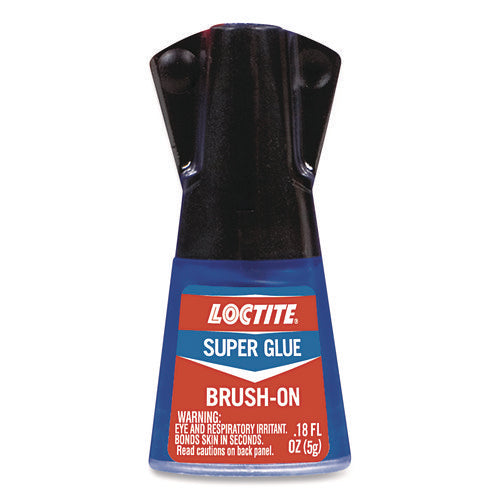 Image of Loctite® Super Glue Brush On, 0.17 Oz, Dries Clear