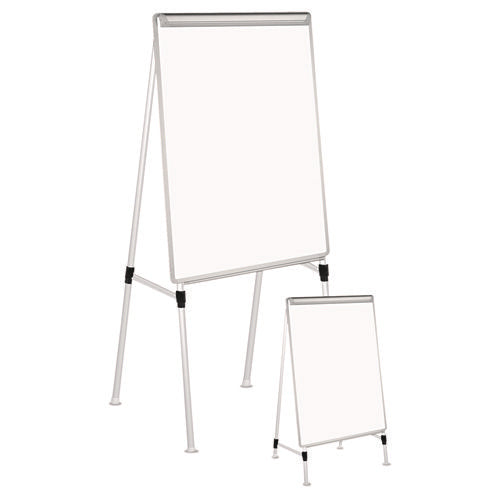 Image of Universal® Dry Erase Board with A-Frame Easel, 29" x 41", White Surface
