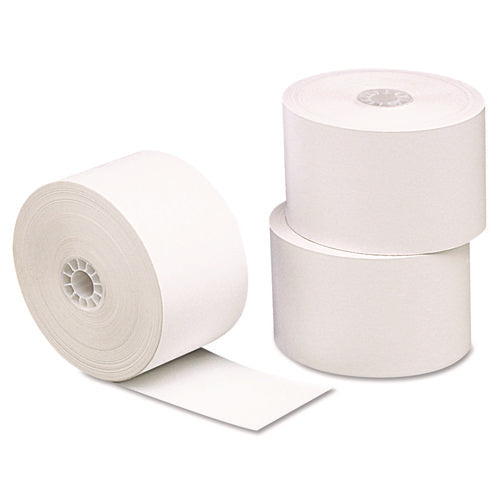 Image of Universal® Direct Thermal Printing Paper Rolls, 3.13" X 230 Ft, White, 10/pack