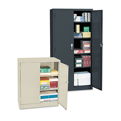 Image of Alera® Standard Assembled Storage Cabinet, 36w x 18d x 42h, Putty