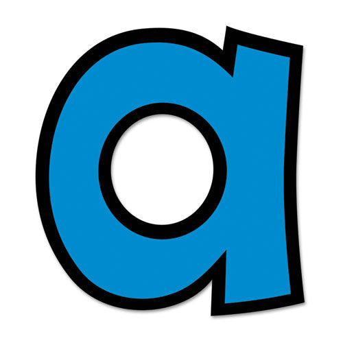 Image of TREND® Ready Letters Playful Combo Set, 4" Tall, Blue Characters, 216/Set
