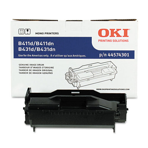 Image of Oki® 44574301 DRUM UNIT, 30,000 PAGE-YIELD, BLACK