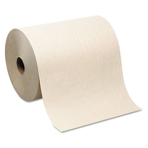 Image of Georgia Pacific® Professional Hardwound Roll Paper Towel, Nonperforated, 1-Ply, 7.87" x 1,000 ft, Brown, 6 Rolls/Carton