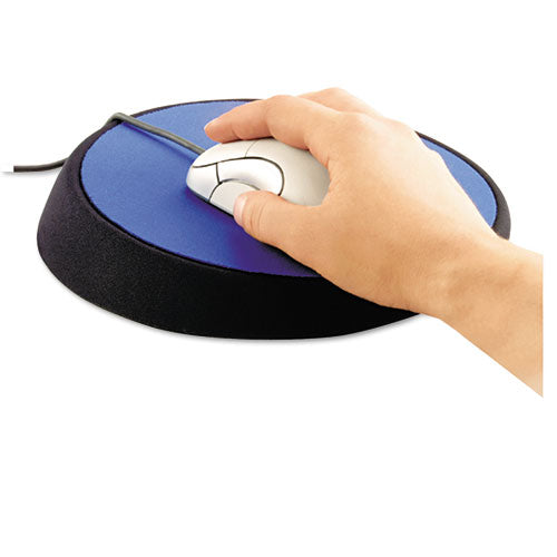 Image of Allsop® Wrist Aid Ergonomic Circular Mouse Pad, 9" Dia., Cobalt