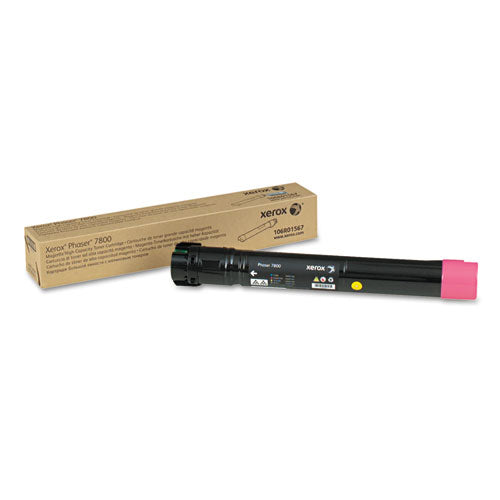 Image of Xerox® 106r01567 High-Yield Toner, 17,200 Page-Yield, Magenta