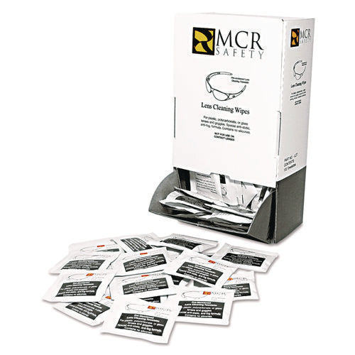 Image of MCR Safety Lens Cleaning Towelettes, 100/box