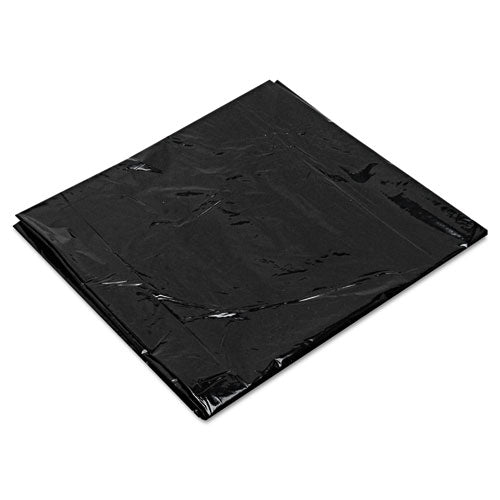 Image of Trinity Plastics Low-Density Can Liners, 16 gal, 0.7 mil, 24" x 32", Black, Flat Pack, 500/Carton