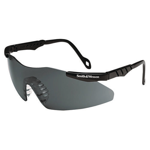 Image of Smith & Wesson® Magnum 3g Safety Eyewear, Black Frame, Smoke Lens