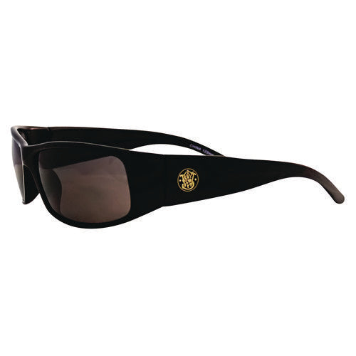 Image of Smith & Wesson® Elite Safety Eyewear, Black Frame, Smoke Anti-Fog Lens