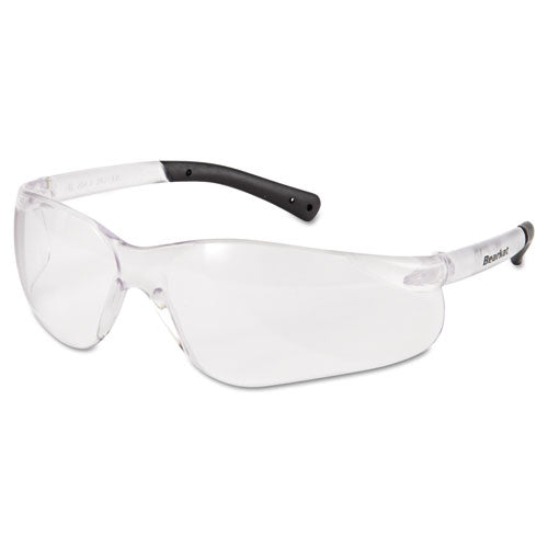 Image of MCR Safety Bearkat Safety Glasses, Frost Frame, Clear Lens