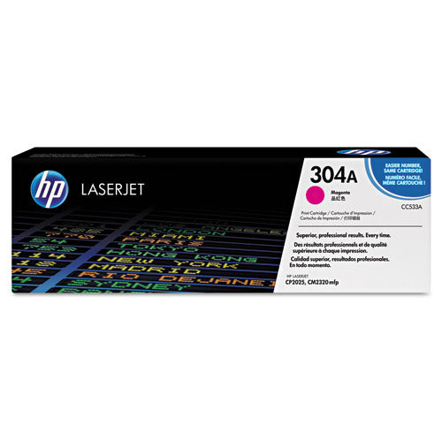 Image of HP HP 304a, (cc533a) Magenta Original Laserjet Toner Cartridge