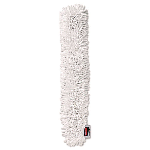 Image of Rubbermaid® Commercial HYGEN Hygen Quick-Connect Microfiber Dusting Wand Sleeve, White, 6/carton