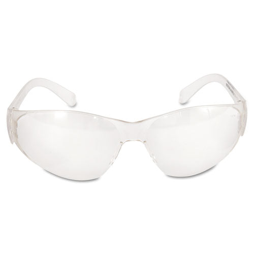 Image of MCR Safety Checklite Safety Glasses, Clear Frame, Clear Lens