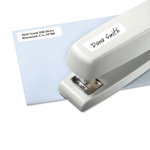 Image of Avery® Removable Multi-Use Labels, Inkjet/laser Printers, 0.5 X 1.75, White, 20/sheet, 42 Sheets/pack, (5422)