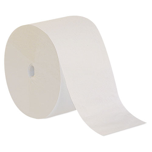 Image of Georgia Pacific® Professional Compact Coreless 1-Ply Bath Tissue, Septic Safe, White, 3,000 Sheets/Roll, 18 Rolls/Carton
