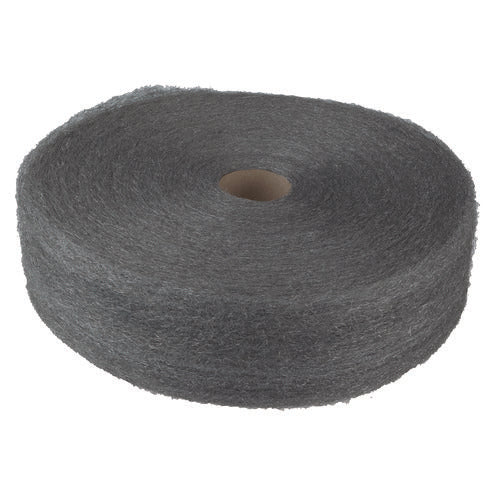 Image of GMT Industrial-Quality Steel Wool Reel, #1 Medium, 5 Lb Reel, 6/carton