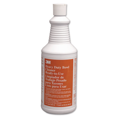 Image of 3M Heavy-Duty Bowl Cleaner, Liquid, 1 Qt. Bottle