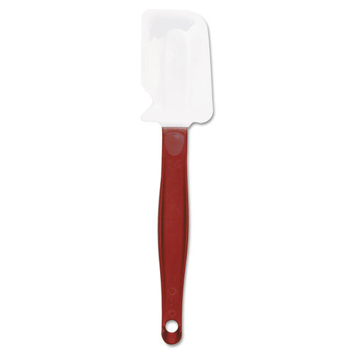 Image of Rubbermaid® Commercial High-Heat Cook's Scraper, Plastic, 9.5", Red/White