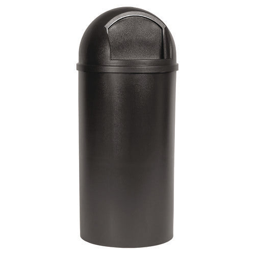 Image of Rubbermaid® Commercial Marshal Classic Container, 15 gal, Plastic, Brown