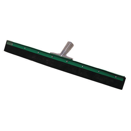 Image of Unger® Aquadozer Heavy-Duty Floor Squeegee, Straight, For Use With: AL14T, 18" Wide Blade, Black/Green