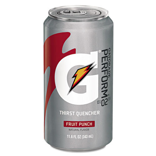 Image of Gatorade® Thirst Quencher Can, Fruit Punch, 11.6oz Can, 24/carton