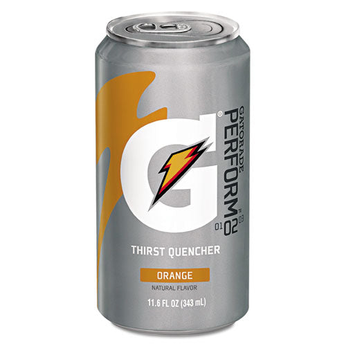Image of Gatorade® Thirst Quencher Can, Orange, 11.6oz Can, 24/carton