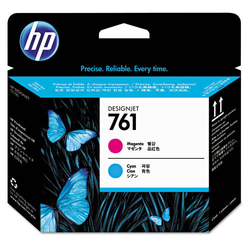 Image of HP HP 761, (ch646a) Cyan/magenta Printhead