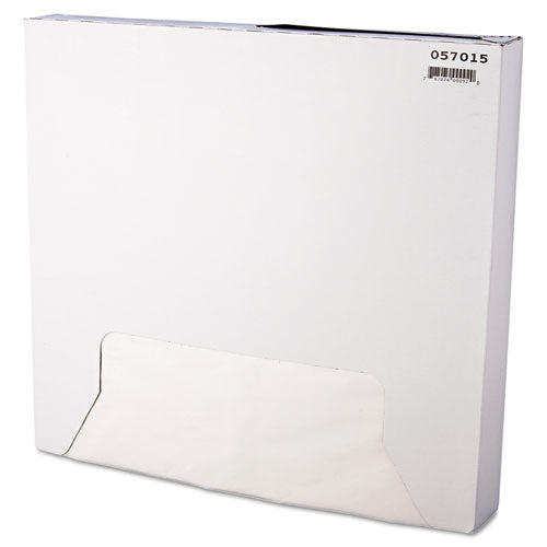 Image of Bagcraft Grease-Resistant Paper Wraps And Liners, 15 X 16, White, 1,000/box, 3 Boxes/carton