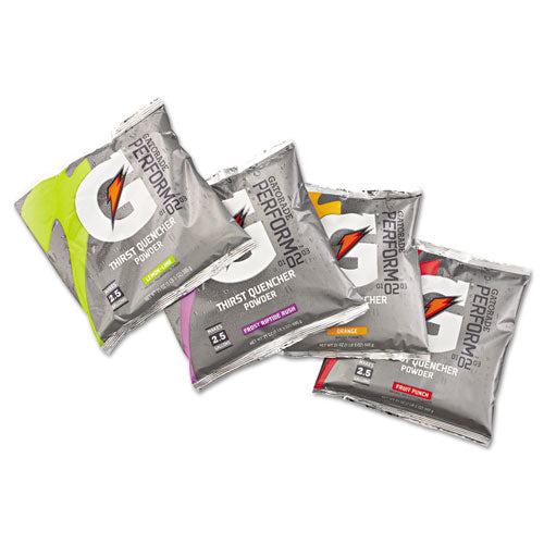Image of Gatorade® Original Powdered Drink Mix, Variety Pack, 21oz Packets, 32/carton
