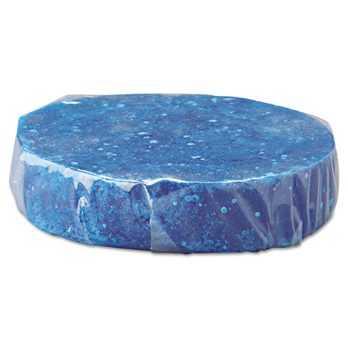 Image of Fresh Products Eco Fresh Non-Para Enzymatic Urinal Block With Enzymes, Cherry Scent, 2.5 Oz, Blue, 12/box