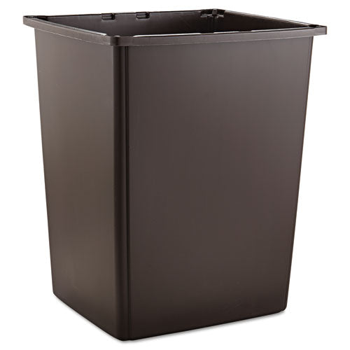 Image of Rubbermaid® Commercial Glutton Container, 56 gal, Plastic, Brown