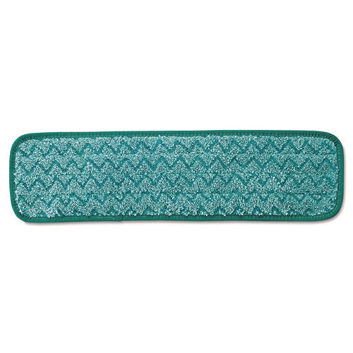 Image of Rubbermaid® Commercial Microfiber Dust Pad, 18.5 x 5.5, Green