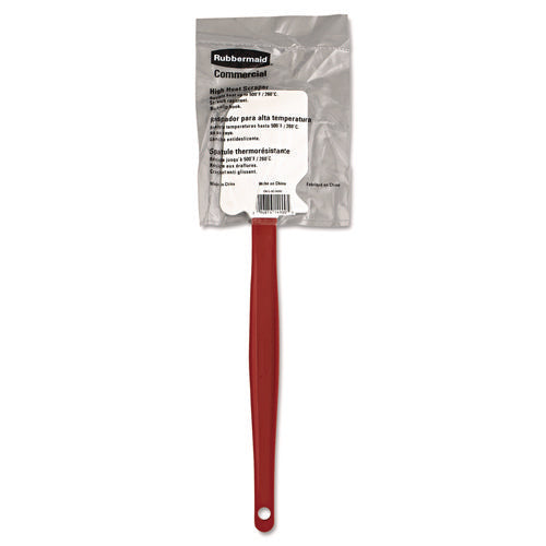 Image of Rubbermaid® Commercial High-Heat Cook's Scraper, Plastic, 13.5", Red/White