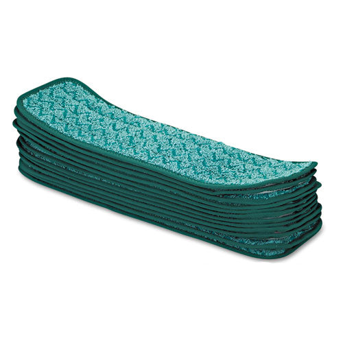 Image of Rubbermaid® Commercial Microfiber Dust Pad, 18.5 x 5.5, Green