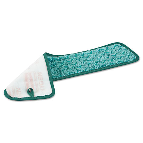 Image of Rubbermaid® Commercial Microfiber Dust Pad, 18.5 x 5.5, Green