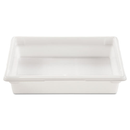 Image of Rubbermaid® Commercial Food/Tote Boxes, 8.5 gal, 26 x 18 x 6, White, Plastic