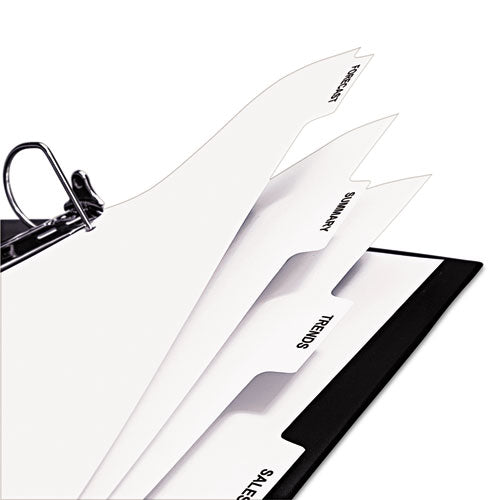 Image of Avery® Customizable Print-On Dividers, Unpunched, For Xerox 5090 Copiers, 5-Tab, 11 x 8.5, White, 30 Sets