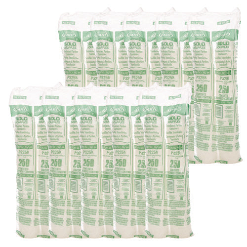 Image of Dart® Polystyrene Portion Cups, 3.25 oz, Plastic, Translucent, 250/Bag, 10 Bags/Carton