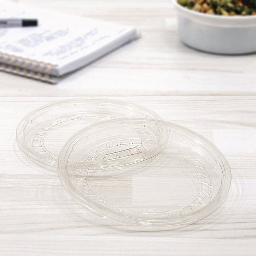 Image of Dart® Conex Deli Container Lid, Clear, Plastic, 500/Carton