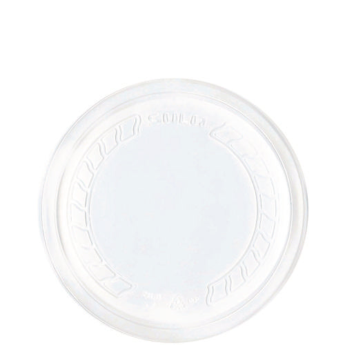 Image of Dart® Conex Deli Container Lid, Clear, Plastic, 500/Carton