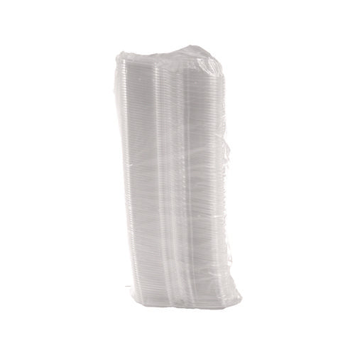 Image of Dart® ClearPac SafeSeal Tamper-Resistant/Evident Containers, Domed Lid, 8 oz, Clear, Plastic, 100/Bag, 2 Bags/Carton